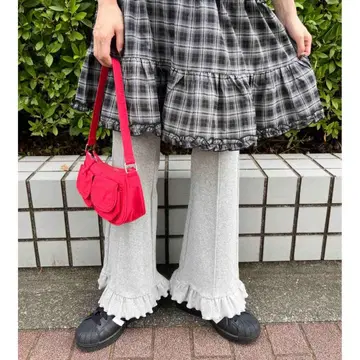 [택 포함 새상품] WC WEGO 프릴 플레어 팬츠