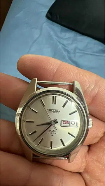 SEIKO 자동 시계 실버