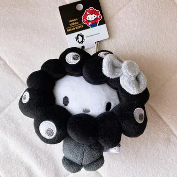 새상품 미야쿠미야쿠 변신 봉제 인형 BC 블랙 키티 산리오 카라비너