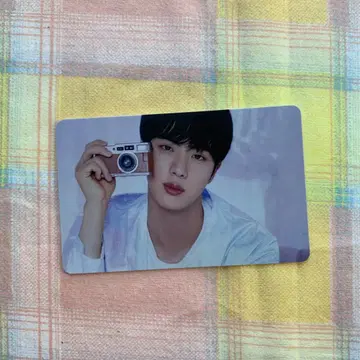 BE BTS 미공개 럭키드로우 진 JIN 한국 트레이딩 카드