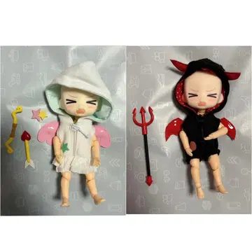 오비츠11 넨도로이드돌 천사 악마 의류 코스프레