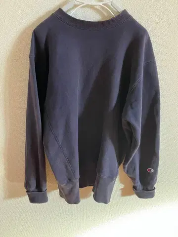 Champion 리버스 위브 네이비 LARGE