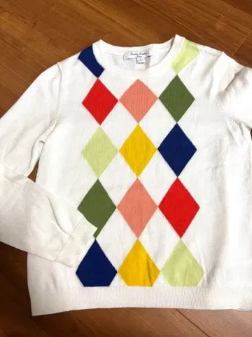 브룩스브라더스 아가일 니트 (여성용 L 사이즈)