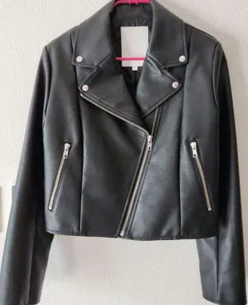 머큐리 듀오 인조 가죽 라이더 자켓 F 블랙