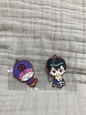 유유백서 러버 참 2개 세트 점프전