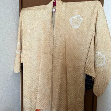 살몬 핑크 총무늬 기모노