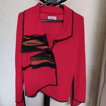 PETER LUFT 비대칭 니트 자켓 면 51%