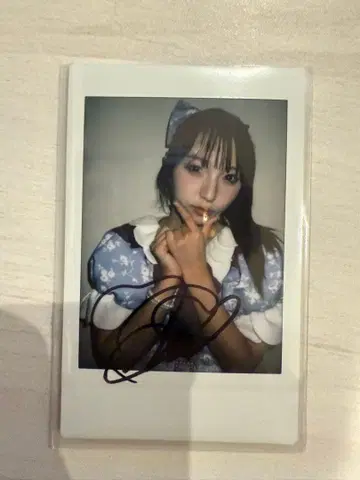 sweet steady 시오카와 리세 사인 폴라로이드