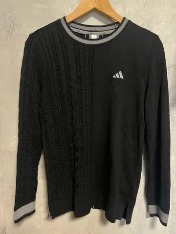 adidas 블랙 긴팔 니트 택 포함 새상품