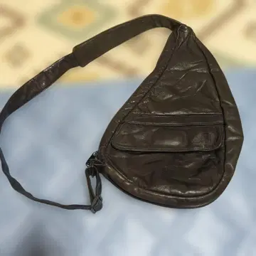 구제샵 구매 AmeriBag 미국제 천연 가죽 숄더백 바디백