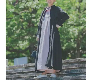 스튜디오 클립 트렌치 원피스 트렌치코트 롱 원피스