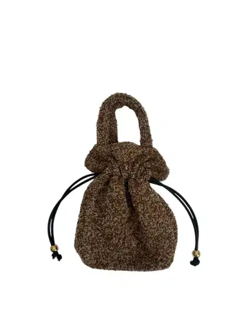 brown fabric 복조리 핸드메이드