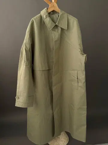 H&M 새상품급 스텐카라 코트 코튼 혼방