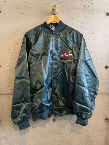 USA제 다크 그린 나일론 자켓