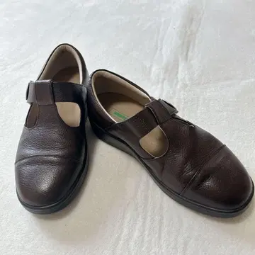 Blopue (브롭) 컴포트 슈즈 가죽 브라운 일본제