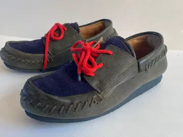 4만엔 Rosamosa 로사모사 워크 가죽 부츠 울