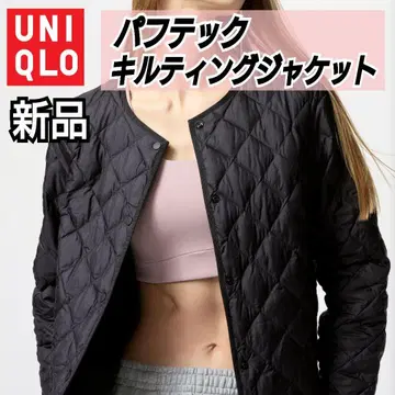 미사용 새상품 UNIQLO 퍼프 테크 퀼팅 자켓/웜 패디드
