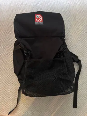 드래곤플라이 스쿨 오리지널 바스켓 백팩 블랙