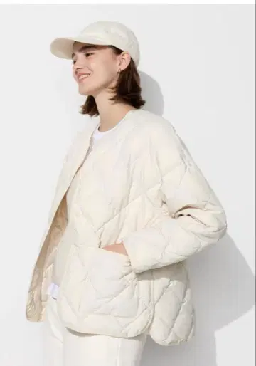 유니클로 퍼프테크 릴랙스 자켓 S