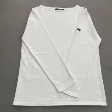 SAINT JAMES 화이트 긴팔 T셔츠