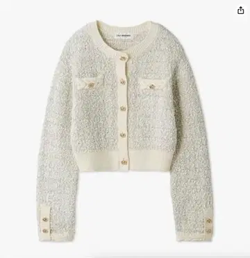 Lily Brown 완판템 트위드 니트 가디건