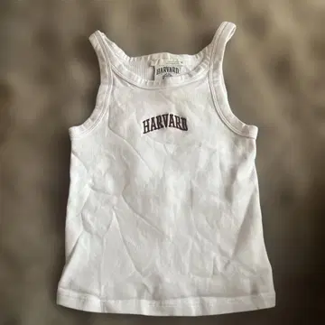 HARVARD 화이트 탱크탑 S 사이즈