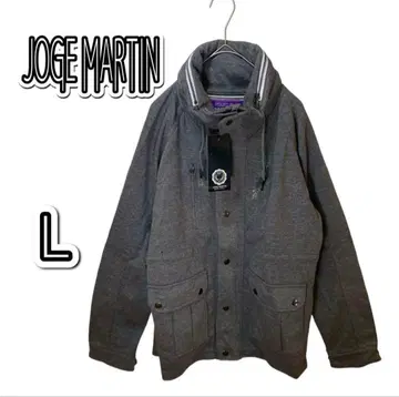 택 포함 새상품 JOGE MARTIN 조지 마틴 블루종 그레이 L