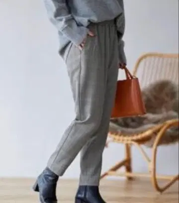 저널 스탠다드 울리시 체크 팬츠