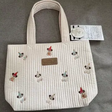 리루린린 토트백 2025 자수 크리스마스 디즈니랜드