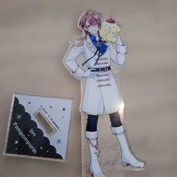 컬러풀 피치 산리오 아크릴 스탠드 우리