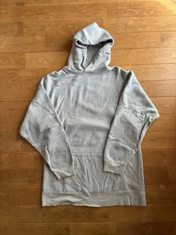 BATONER 후드 맨투맨 그레이