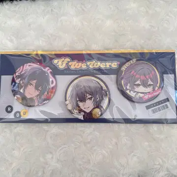 코야나기 로우 캔뱃지 세트