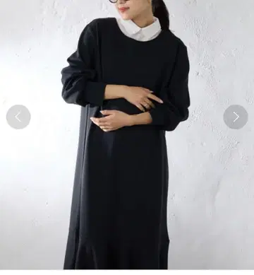 차오패닉 티피 오케이션 롱 원피스 (탈부착 가능한 카라 부착)