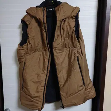 XShalter 브라운 다운 베스트 LL 워크맨