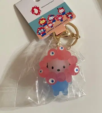 만박 산리오 미야쿠미야쿠 클리어 키링 포차코