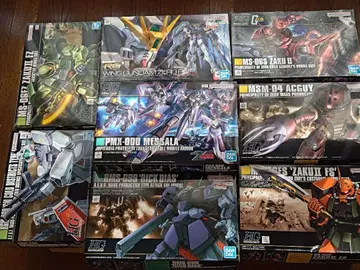 건담 프라모델 묶음 판매 HGUC RG