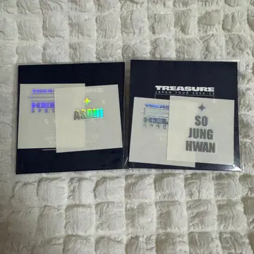 Treasure 커스텀 스티커 종환 아사히 즉시 구매