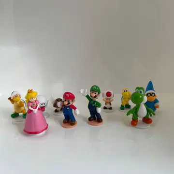 마리오 캐릭터 피규어 세트