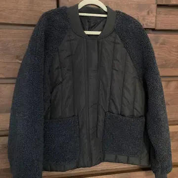 택 포함 새상품 보아 x 퀼팅 블루종