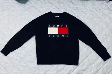 TOMMY JEANS 블랙 트레이닝복 L 사이즈