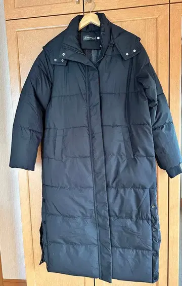 [시착만 한 상품] 충전솜 롱 코트 벤치 코트 롱 코트