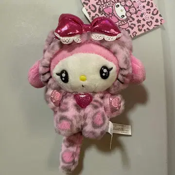 미사용 새상품 산리오 갸루 고양이 마이멜로디 마스코트 홀더