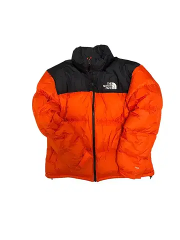 THE NORTH FACE 다운 자켓 오렌지/블랙