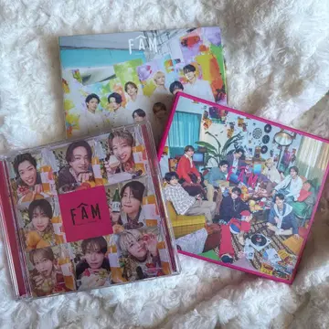 timelesz 앨범 FAM 3형태 (플레이리스트 카드 포함)