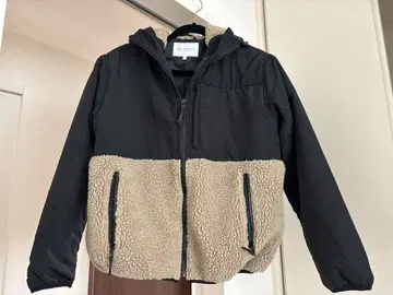 UNITED ARROWS 나일론 보아 후드 블루종