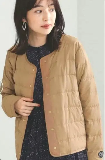 BEAMSHEART 프렌치 숏 다운 자켓 M