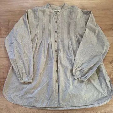 LENO 밴드 카라 스트라이프 풀오버 사이즈 0