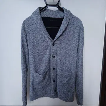 SLICK 그레이 니트 자켓 S 사이즈