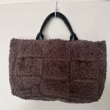 CACHELLIE 토트백 여성용 와이드 메쉬 보아