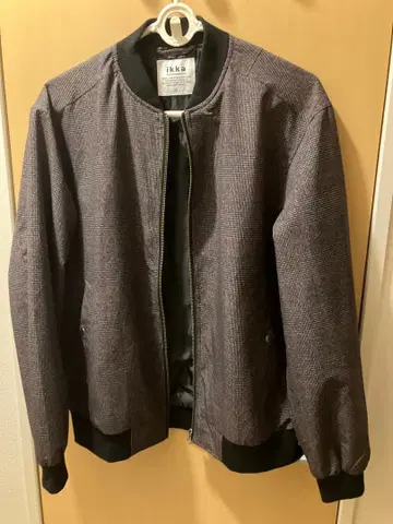 ikka 이카 Teflon 체크 블루종